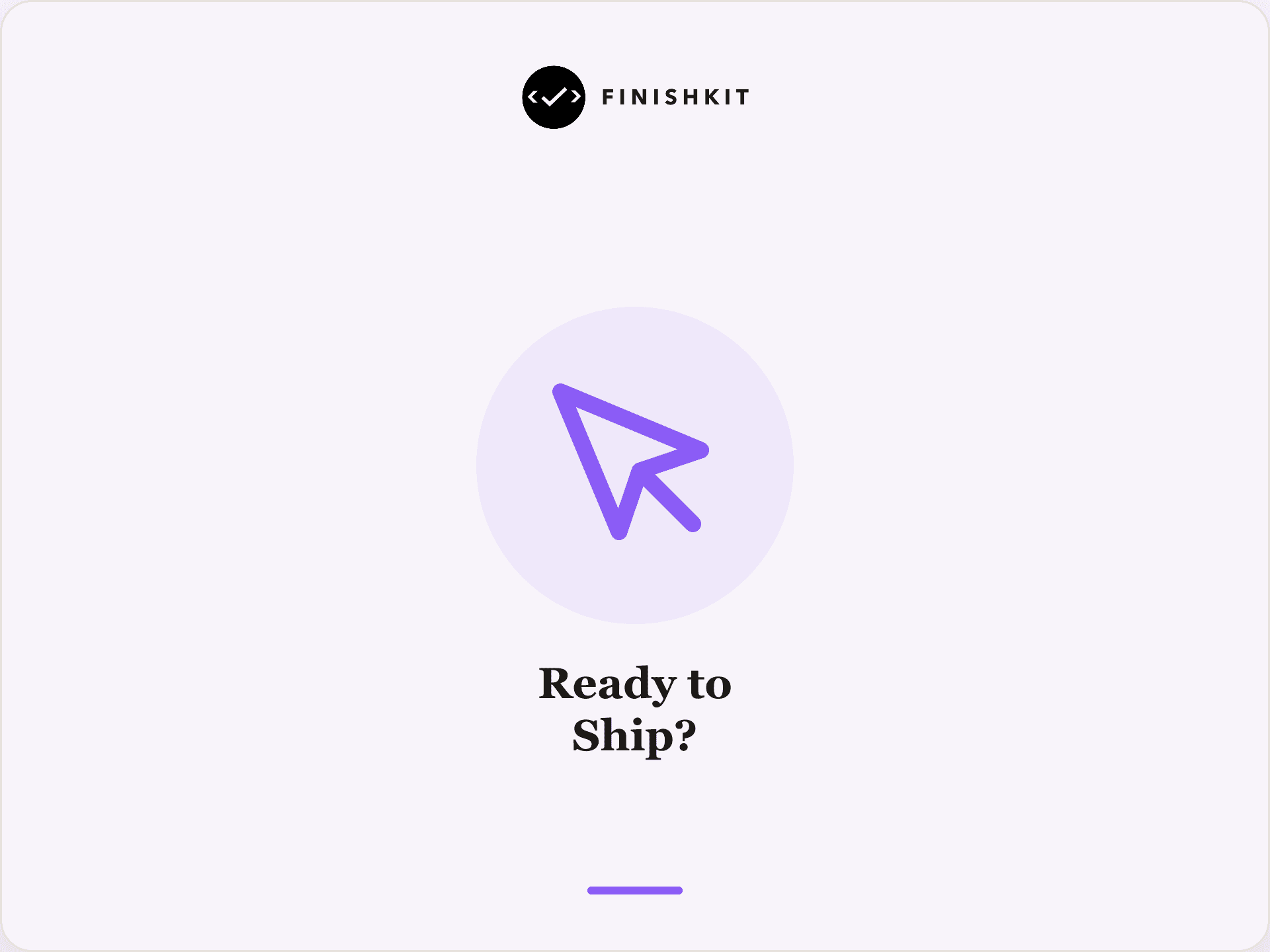 Pre-launch checklist for Cursor-built projects
